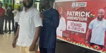 Ghanaian Man Cancels 7-Day ‘Stand-A-Thon’ attempt Few Hours after Commencing | METROWATCH