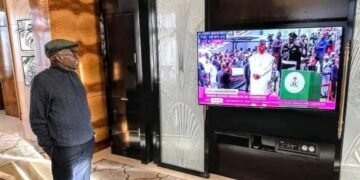 PHOTOS | Tinubu Observes Usman Ododo’s Inauguration Ceremony from France | METROWATCH