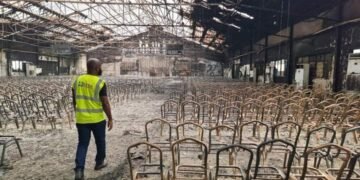 PHOTOS | Aftermath of Fire Incident at Household of David Church Lagos | METROWATCH