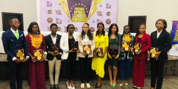 *Top 10 winners of the Future Africa Leadership Award, an Oyakhilome Foundation Initiative...at the prize presentation event on January 4, 2024 at Ikeja, Lagos Nigeria