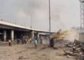 Lagos Begins Clean-Up of Obalende Under-Bridge | METROWATCH