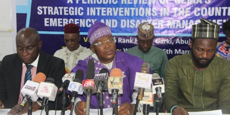 *Leader of Renewed Hope Advocates, Hon. Yakubu Dauda, addressing the press in Abuja