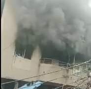 Fire Razes Hair Wig Store in Lagos Market | METROWATCH
