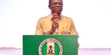 Edo: Shaibu warns Perm Secs, Heads of MDAs Against Looting Govt Properties