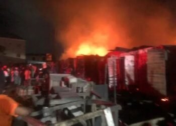 Fire Razes Ajah Market In Lagos, Destroys Goods Worth Millions