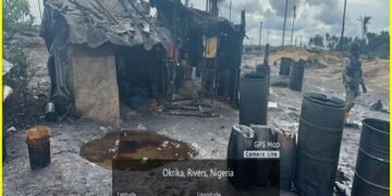 Nigerian Navy Destroys 23 Illegal Refinery Sites in October