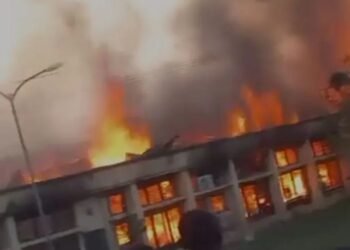 Fire Razes Part Of UNIZIK College of Health Sciences, Nnewi