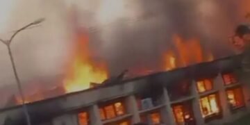 Fire Razes Part Of UNIZIK College of Health Sciences, Nnewi