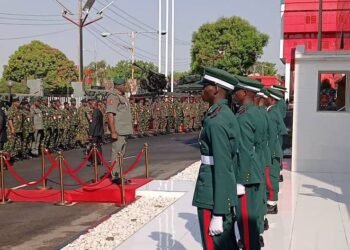 Oluyede Officially Assumes Command as 24th COAS