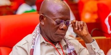 Senator Adams Oshiomhole Gifts Constituents 11,000 Bags of Rice at Christmas