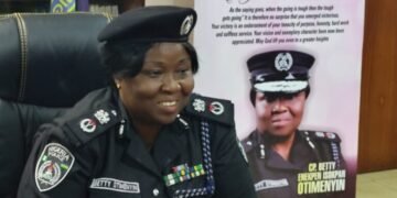 Betty Otimenyin Assumes Duty in Benin as First Female CP in Edo