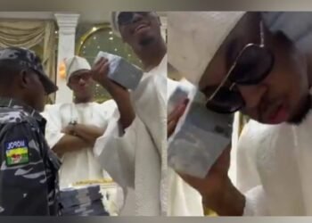 Naira Abuse: Police Detain Officer Captured in Chief Okoya’s Sons’ Video