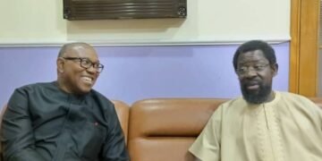 Peter Obi Visits Farotimi, Commends his Courage