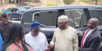 Atiku, Tambuwal Hold Closed-door Meeting with Obasanjo in Abeokuta