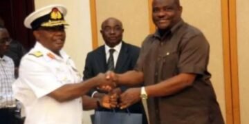 Throwback: Dele Momodu Shares Photo of Wike, Ikwe Abbas, New Sole Administrator of Rivers State