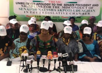 Women’s Group Apologizes to Senate President, Nigerians over Natasha Akpoti-Uduaghan’s Conduct