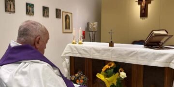 Vatican Releases First Photo of Pope Francis Since He Fell Sick 