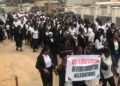 NNPCL: Massive Protest Hits Federal Ministry of Finance as Lawyers Demand Mele Kyari Probe