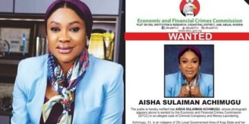 JUST IN: EFCC ‘Arrest’ Wanted Socialite, Aisha Achimugu