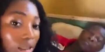 Nigerian Lady Accuses Police Officer Of Stabbing Father In Ekiti (Video)