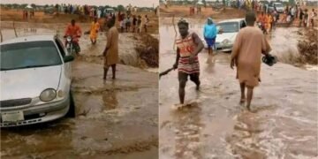 Taraba: Travelers Stranded as Flooding Worsens Amid Neglected Bridge Repairs