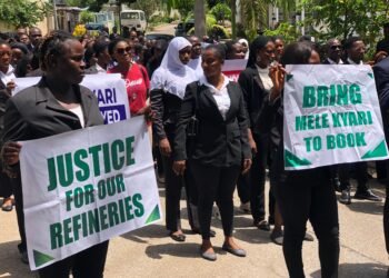 Nigerian Young Professionals Storm UAE Embassy, Requests Deportation of Mele Kyari Over NNPCL Probe