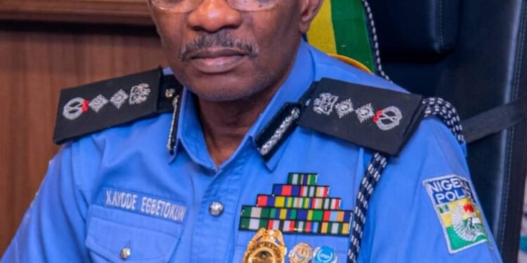 Inspector-General of Police Kayode Egbetokun