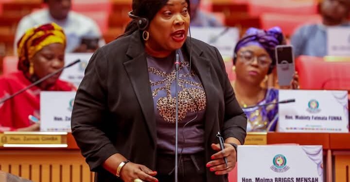 Liberian Lawmaker, Hon. Moima Briggs-Mensah