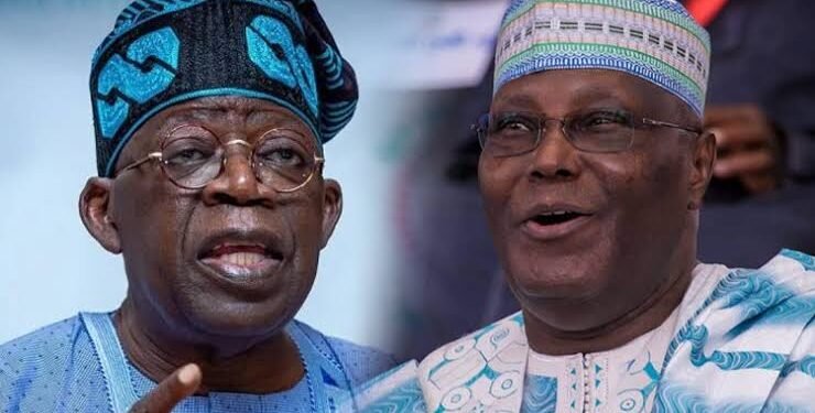 *Bola Tinubu (l) and Atiku Abubakar (r)