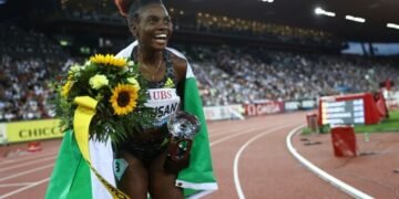 Tobi Amusan Breaks Record with 100m Hurdles Win at Diamond League in Morocco