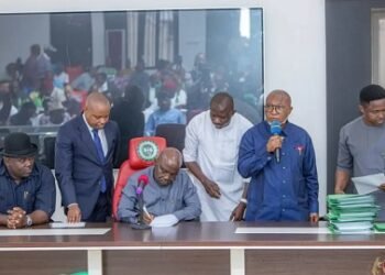 Otti Scraps Estate Development Agency, Signs Senior Citizens Law, 17 Others