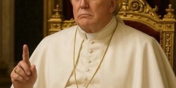 Donald Trump Causes Stir, Shares AI Image Depicting Himself as New Pope