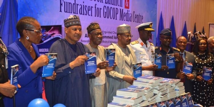 *Stakeholders during the book presentation/fundraising ceremony in Abuja