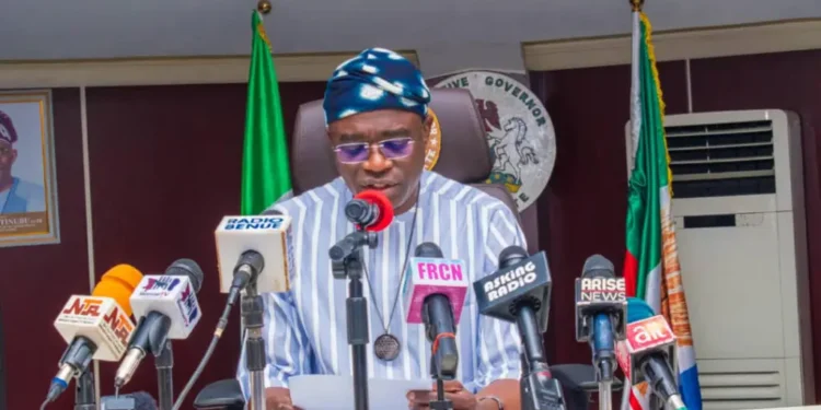 Governor of Benue State, Hyacinth Alia