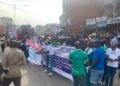 Democracy Day: Anti-Tinubu Protest Breaks Out in Lagos (Photos)