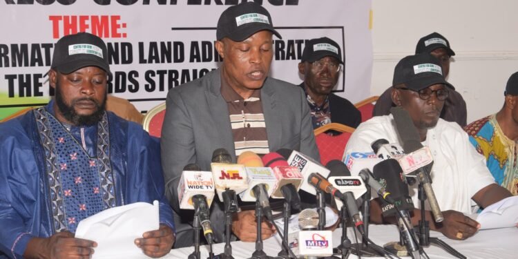 *The CSO duringa world press conference in Abuja, July 1, 2025.
