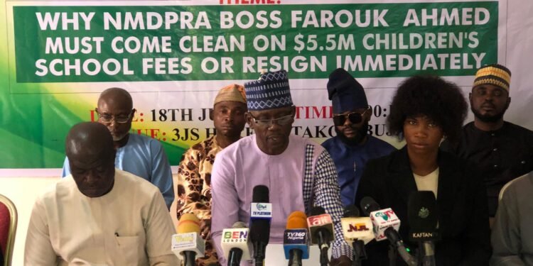 *The coalition's leaders during a press conference in Abuja...July 18, 2025