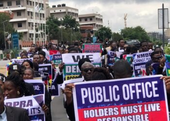 NMDPRA: Protesters Submit Petition against Farouk Ahmed to House of Representatives