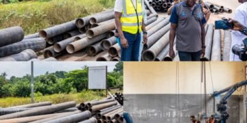 Gov Okpebholo Revives Ugboha Water Scheme, Works on Infrastructure Renewal in Edo