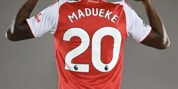 Madueke Signs for Arsenal, Gets No 20 Shirt
