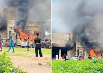 Kwara Youths Burn NDLEA Office During Protest over Insecurity