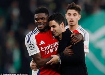 Arsenal Coach, Mikel Arteta Breaks Silence on Thomas Partey’s R3pe Charges
