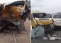Driver D!es as Car Rams into Bus at Mile 2