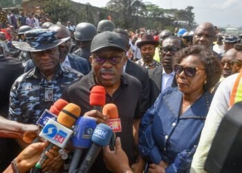 JUST IN: Fubara Finally Arrives Port Harcourt