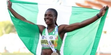 Tobi Amusan Wins Silver at World Athletics Championships