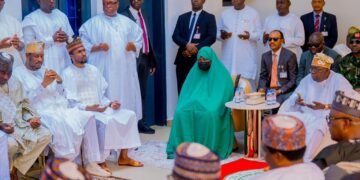 Tinubu: We Will Continue to Uphold Buhari’s Legacies; Attends Sen. Yari Son’s Wedding