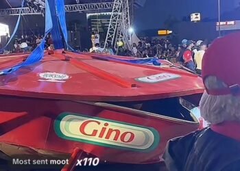 Reactions as Hilda Baci’s Jollof Pot Collapses During Guinness World Record Attempt 