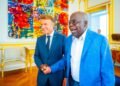 President Tinubu Enjoys Private Lunch with President Macron in France 