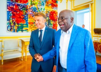 President Tinubu Enjoys Private Lunch with President Macron in France 