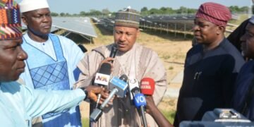 Minister of Information Tours Projects in Borno State
